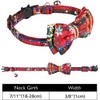 Cat Collar with Bell and Bow Tie, Quick Release Safety