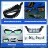 HSTWODE - Optical Swimming Goggles with Prescription One-Piece Swimming Goggles