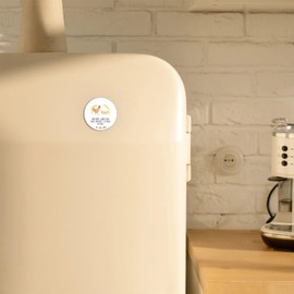 Mr. & Mrs. Panda Round Magnet Chicken Pride, Gift, Note Magnet, Farm, Pin Board Magnet, Rooster, Yard Animals, Fridge Decoration