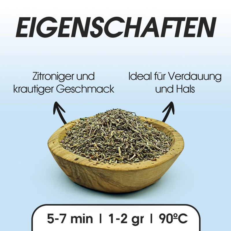 Lemon Thyme Dried 200 g - Lemon Thyme Tea