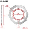 Caltric Blue O-Ring Drive Chain & Sprockets Kit for Yamaha