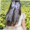 Totority 2pcs Mermaid Hair Bows for Women Lightweight Comfortable Bowknot