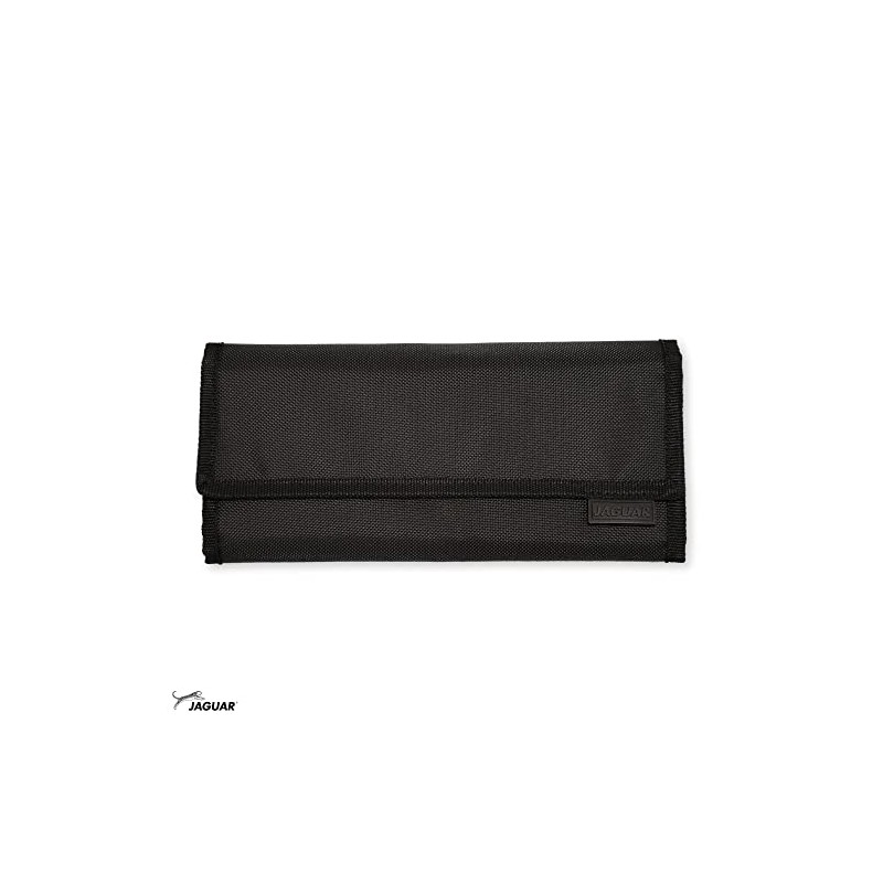 JAGUAR A-LINE BERRY 9-Piece Antistatic Comb Set with Storage Case