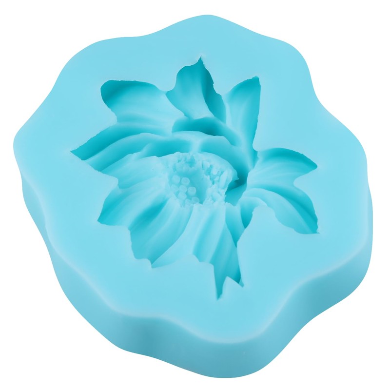 Lotus Flower Fondant Silicone Molds