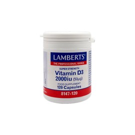 Lamberts Vitamin D3 2000iu 120 Capsules