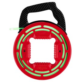 Ediorxeo Fish Tape for Milwaukee 48-22-4184 40' Glow in The Dark Fish Tape, red