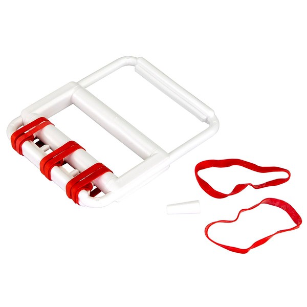 CanDo Latex-Free Rubber Band Hand Exerciser, 10 Each Bulk
