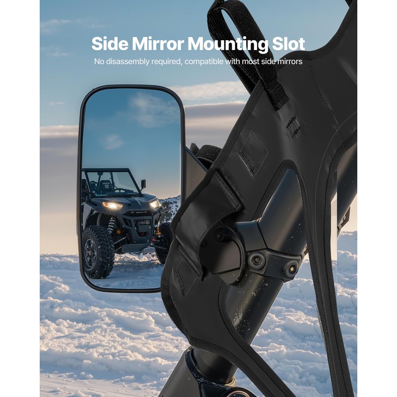 VEVOR Cab Enclosure Upper Doors, Compatible with Can-Am Maverick X3