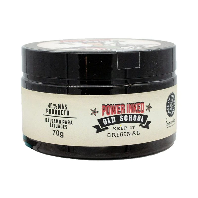 Balsamo para cuidado de tatuaje 70 g Power Inked CUIDADO