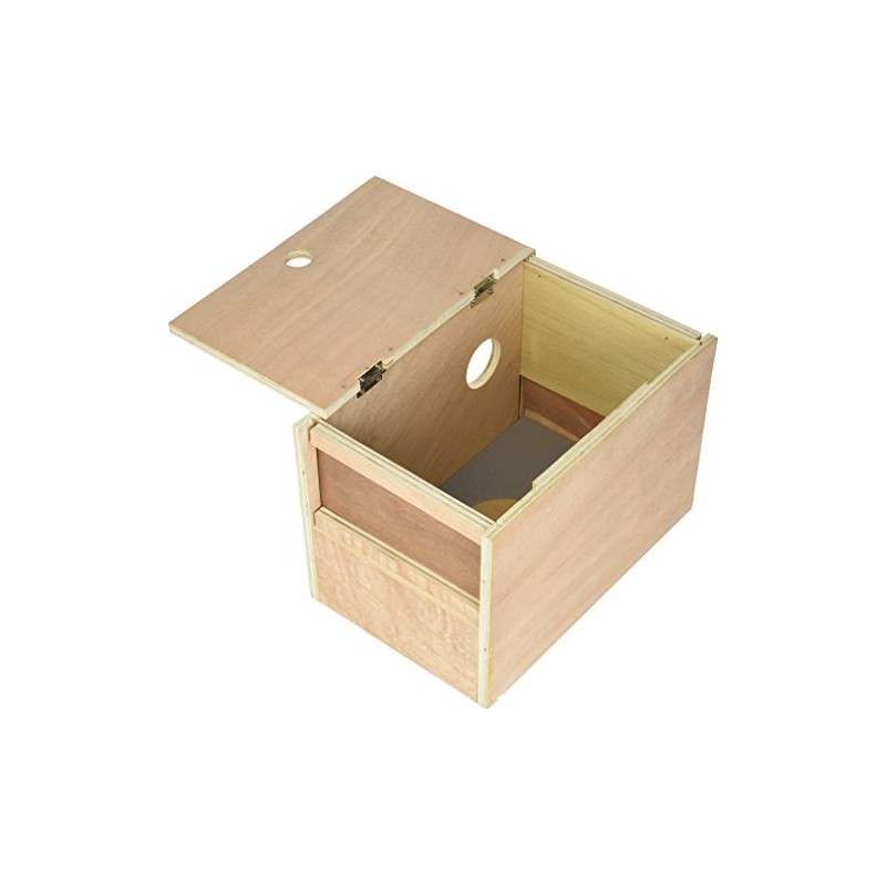 Prevue Pet Products BPV1105 Outside Mount Nest Box for Parakeet,