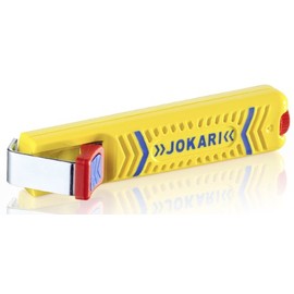 Jokari 10160 Secura Cable Stripping Knife for All Standard Round Cables, No. 16, 13.2cm L x 2.9cm W x 3.5cm H