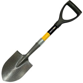 Centurion 761 D-Handle Fiberglass Round Point Shorty Shovel, 26.5 Inch