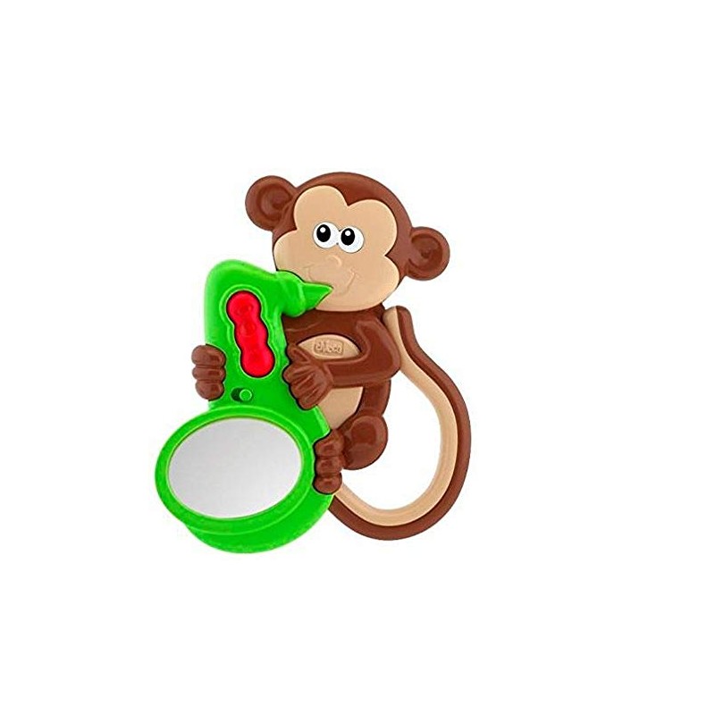 Chicco Baby Senses Musical Monkey Rattle