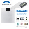 400W Solar Panel Kit 4000W Power Inverter 12V 100A Battery