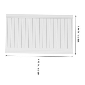 Mini Wainscoting 1 12 Scale Dollhouse Paneling Miniature Dollhouse Interior Wainscoting Dollhouse Trim Mini House Accessories Essential Dollhouse Decor