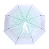 Fdit 1 x Printed Cherry Blossom Pattern Transparent Folding Umbrella,