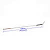 White Cane Aluminum Mobility Folding Cane for the Blind (Folds