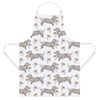 Thornback & Peel Dog & Daisy Apron, Cotton, Multicolour, 60