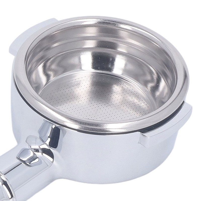 58mm Coffee Portafilter Aluminum Alloy 2 Ears Bottomless Portafilter Handle