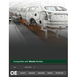 YHTAUTO Front Bumper Reinforcement Impact Bar Compatible with Mazda 3 2010 2011 2012 2013, Steel Front Replacement Bumper Impact Bar