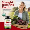 Forestleaf Cápsulas Raíz Remolacha Orgánica Jengibre Semilla Uva 16000mg Fuerza