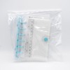 TSUKURIRO Mini 6 Hole Personal Organizer Color Ring PVC Binder