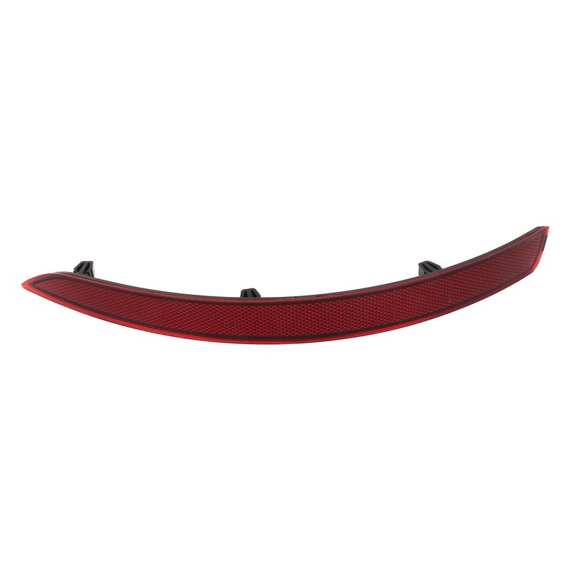 Keenso Rear Bumper Reflector Clear Visibility Rounded Edges Shockproof Replacement