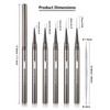 Nail Liner Brush, Fine Line Nail art Brushes 5/9/15/20/25mm Thin