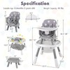HONEY JOY 16-in-1 Baby High Chair, Convertible Highchair for Babies