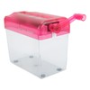Fdit Manual Shredder, Mini Portable ABS Paper Shredder, Transparent Design,