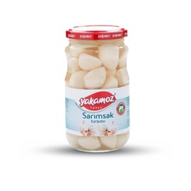 Turkish Pickled Garlic with Vinegar Yakamoz 360g