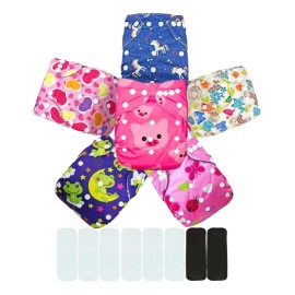 Pañal Ecologico Ecobaby Original 6 Pack Mas 3 Refuerzos                                                                                               