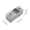 Rowin 5-Band EQ Pedal Electric Guitar Equalizer 100Hz 250Hz 630Hz