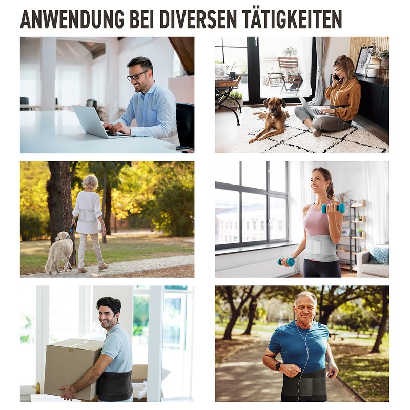 BACK BODYGUARD Back Strap - Innovative Lumbar Support - Back