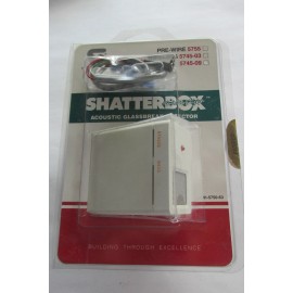 SENTROL WIRELESS GLASS BREAK DETECTOR SHATTERBOX 9 VOLTS # 5745-09