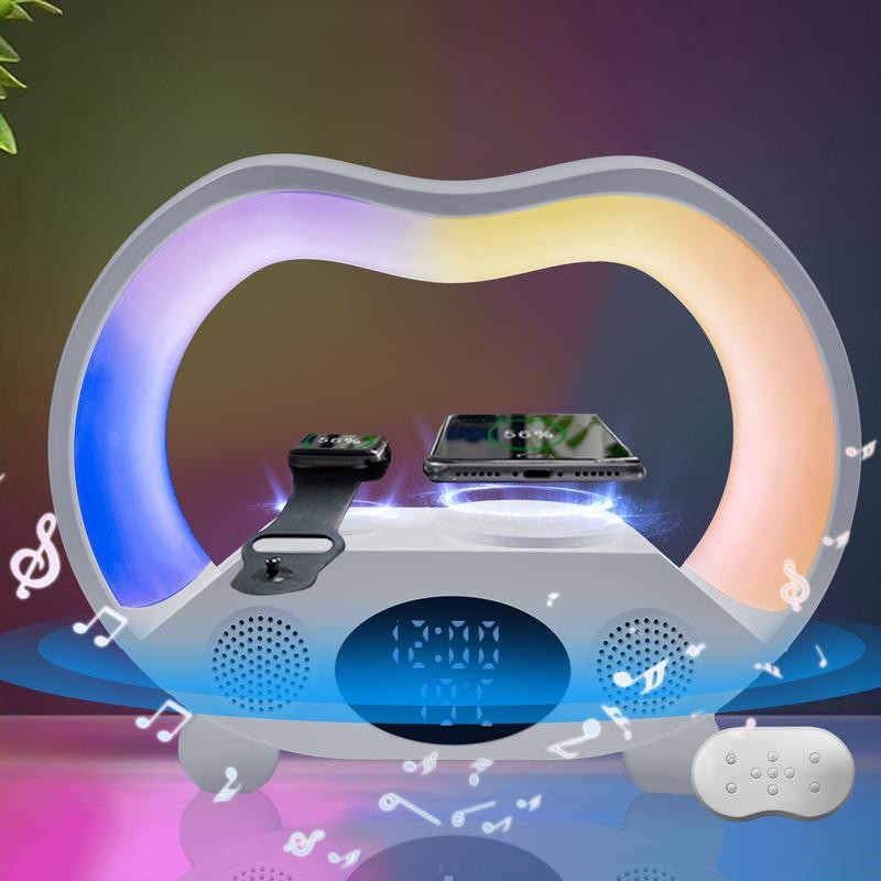 LOS 6 In 1 Wireless Charging Ambient Light with Bluetooth