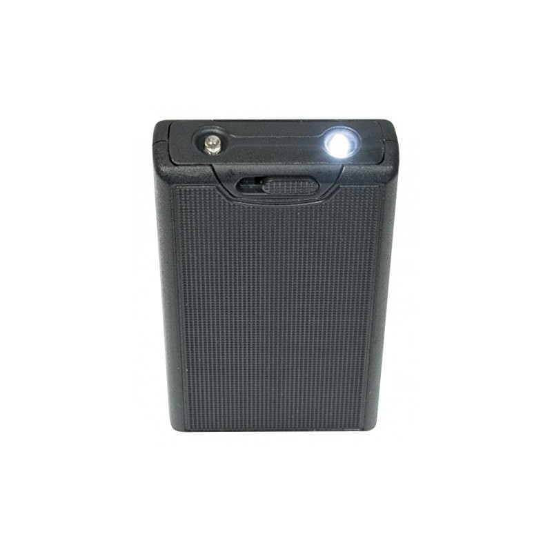 Lindner LED illuminated pocket magnifier with UV LED and LED