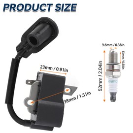 ZAMDOE 4282 400 1305 Ignition Coil Compatible for Sthil BR500 BR550 BR600 BR700 Backpack Leaf Blower,Replace for 4282 400 1305, 4282-400-1308, 4282 400 1310