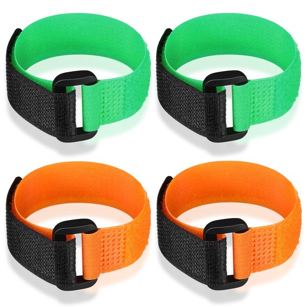 Xuniea 4 Adjustable Rooster Collars, Crow-proof Rooster Collar with Hook