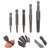 Bamyli 10 Pcs Screw Extractor Set,1/4 Inch Hex Bolt Damaged