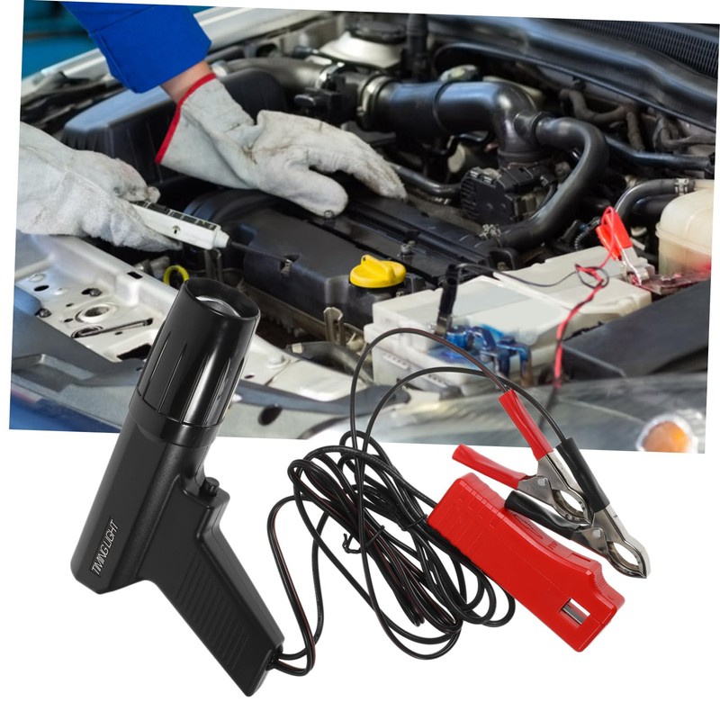 Gatuida Automotive Digital Timing Light Gun Ignition Coil Tester for