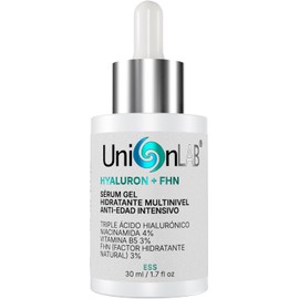 HYALURON + FHN Sérum Gel Hidratante Facial Triple Ácido Hialurónico más Factor Hidratante Natural, 30ml