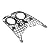 2pcs Front Bumper Fog Light Grille 5K0853665 Black Mesh Replacement