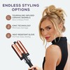 Sutra 4-in-1 Hair Curling Iron Set with Tourmaline Infused Ceramic