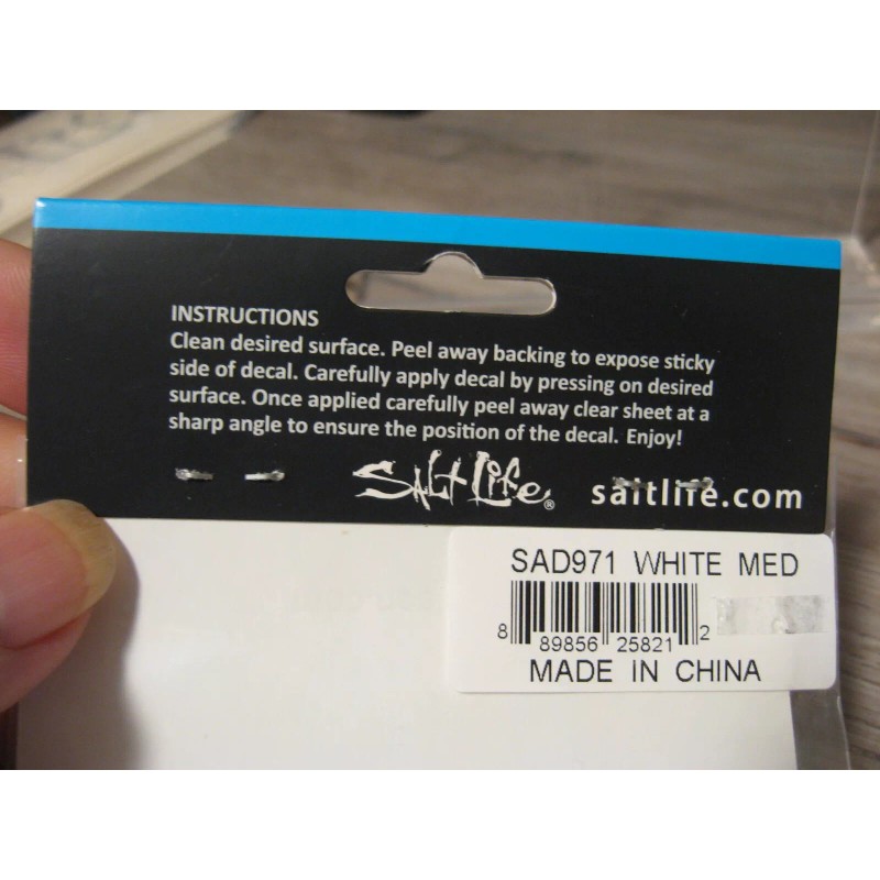Salt Life Decal - 12" Medium Surface Mount Sticker -