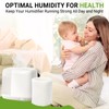 Touyeet Humidifier Replacement Filter Compatible with Canopy Bedside Nursery Humidifiers,