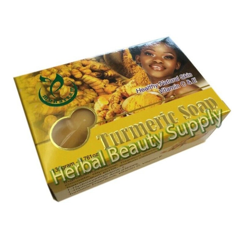 Muharram Turmeric Gluta Soap With Vitamin C & E Herbal