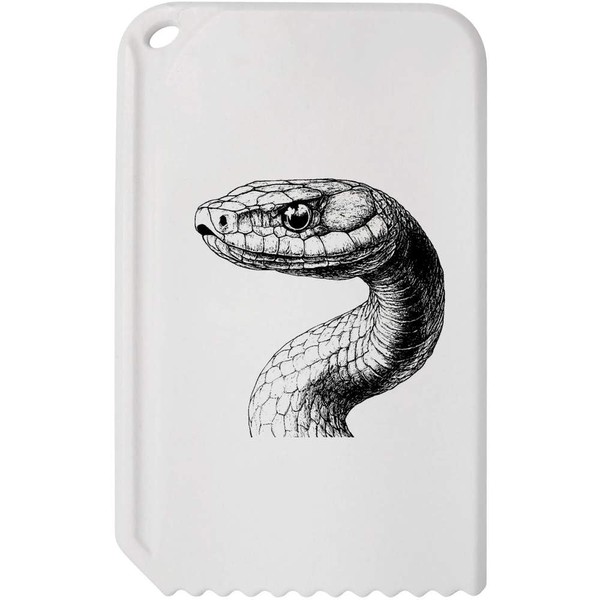 Azeeda 'Snake Portrait' Plastic Ice Scraper (IC00044982)