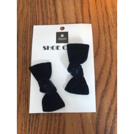 Natasha Accessories LTD Navy Bow Shoe Clips-BRAND NEW-Ships N 24h