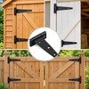 Heavy Duty Shed & Barn Door Hinges – Sturdy Iron